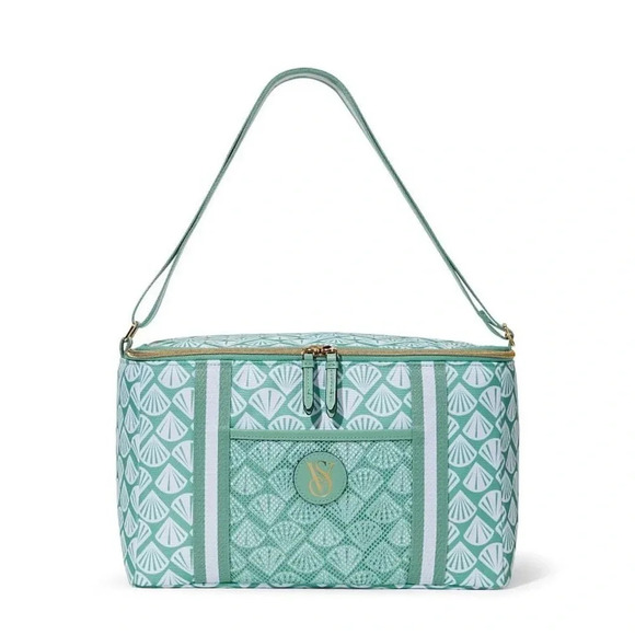 Victoria's Secret Handbags - VICTORIA'S SECRET Cooler Tote Bag Sea Shell Pattern